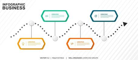 infographic element template vector