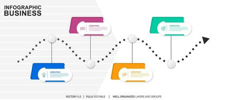 infographic element template vector