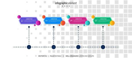 Infographic design template with place for your data. Vector illustration.