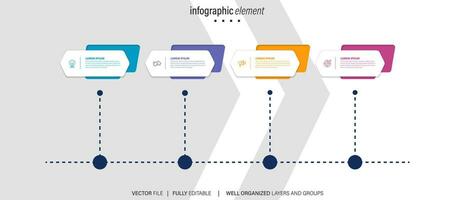 Infographic design template with place for your data. Vector illustration.