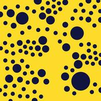 blue and yellow abstract dots pattern suitable for fabric printing vector