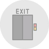 Exit Vector Icon Design