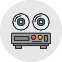 Dvd Player Vector Icon Design