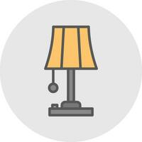 Lamp Vector Icon Design