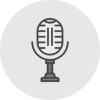 Microphone Vector Icon Design