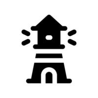 lighthouse icon. vector icon for your website, mobile, presentation, and logo design.