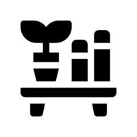 bookshelf glyph icon. vector icon for your website, mobile, presentation, and logo design.