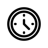 clock line icon. vector icon for your website, mobile, presentation, and logo design.