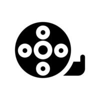 roll film icon. vector icon for your website, mobile, presentation, and logo design.