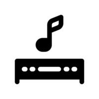 music player icon. vector icon for your website, mobile, presentation, and logo design.