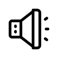 sound icon. vector icon for your website, mobile, presentation, and logo design.