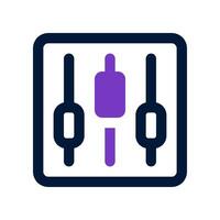 equalizer icon. vector icon for your website, mobile, presentation, and logo design.