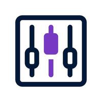 equalizer icon. vector icon for your website, mobile, presentation, and logo design.