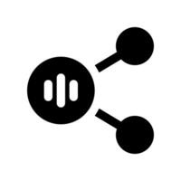share music icon. vector icon for your website, mobile, presentation, and logo design.