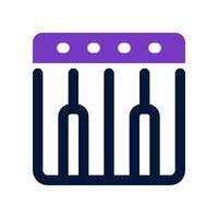 piano icon. vector icon for your website, mobile, presentation, and logo design.