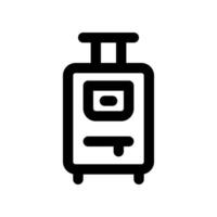 suitcase line icon. vector icon for your website, mobile, presentation, and logo design.