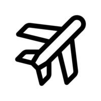 airplane icon. vector icon for your website, mobile, presentation, and logo design.