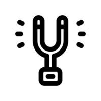 tuning fork icon. vector icon for your website, mobile, presentation, and logo design.