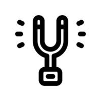 tuning fork icon. vector icon for your website, mobile, presentation, and logo design.