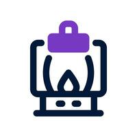 oil lamp icon. vector icon for your website, mobile, presentation, and logo design.