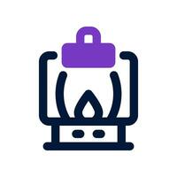 oil lamp icon. vector icon for your website, mobile, presentation, and logo design.