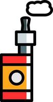 Vaper Vector Icon Design