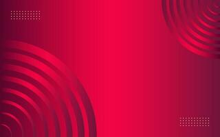 Red gradient abstract background. vector