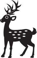 Deer icon vector illustration