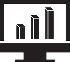 Business analysis icon vector