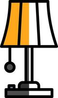 Lamp Vector Icon Design