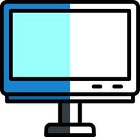 diseño de icono de vector de monitor