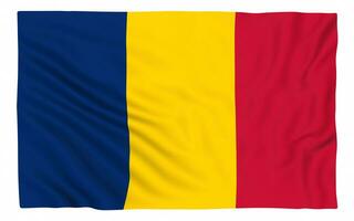 bandera de rumania foto