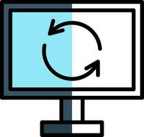 Reload Vector Icon Design