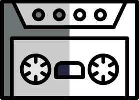 Cassette Vector Icon Design