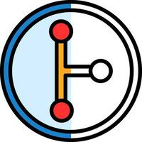 Merge Vector Icon Design