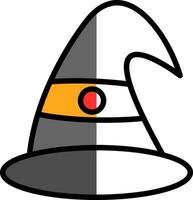 diseño de icono de vector de sombrero