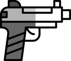 diseño de icono de vector de arma