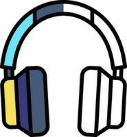 Headphones Vector Icon Design