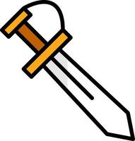 Sword Vector Icon Design