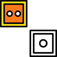 Dice Vector Icon Design