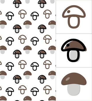 seta lineal icono con modelo ejemplo vector