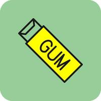 Chewing Gum Vector Icon Design