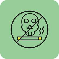 Smoking Kills Vector Icon Design