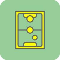 Air Hockey Vector Icon Design