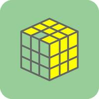 rubik vector icono diseño