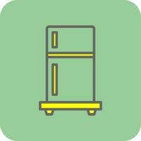 Refrigerator Vector Icon Design