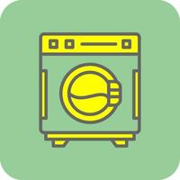 Washing Machine Vector Icon Design