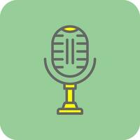 Microphone Vector Icon Design