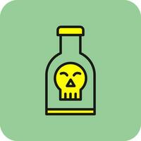 Poison Vector Icon Design