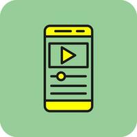 Series Vector Icon Design